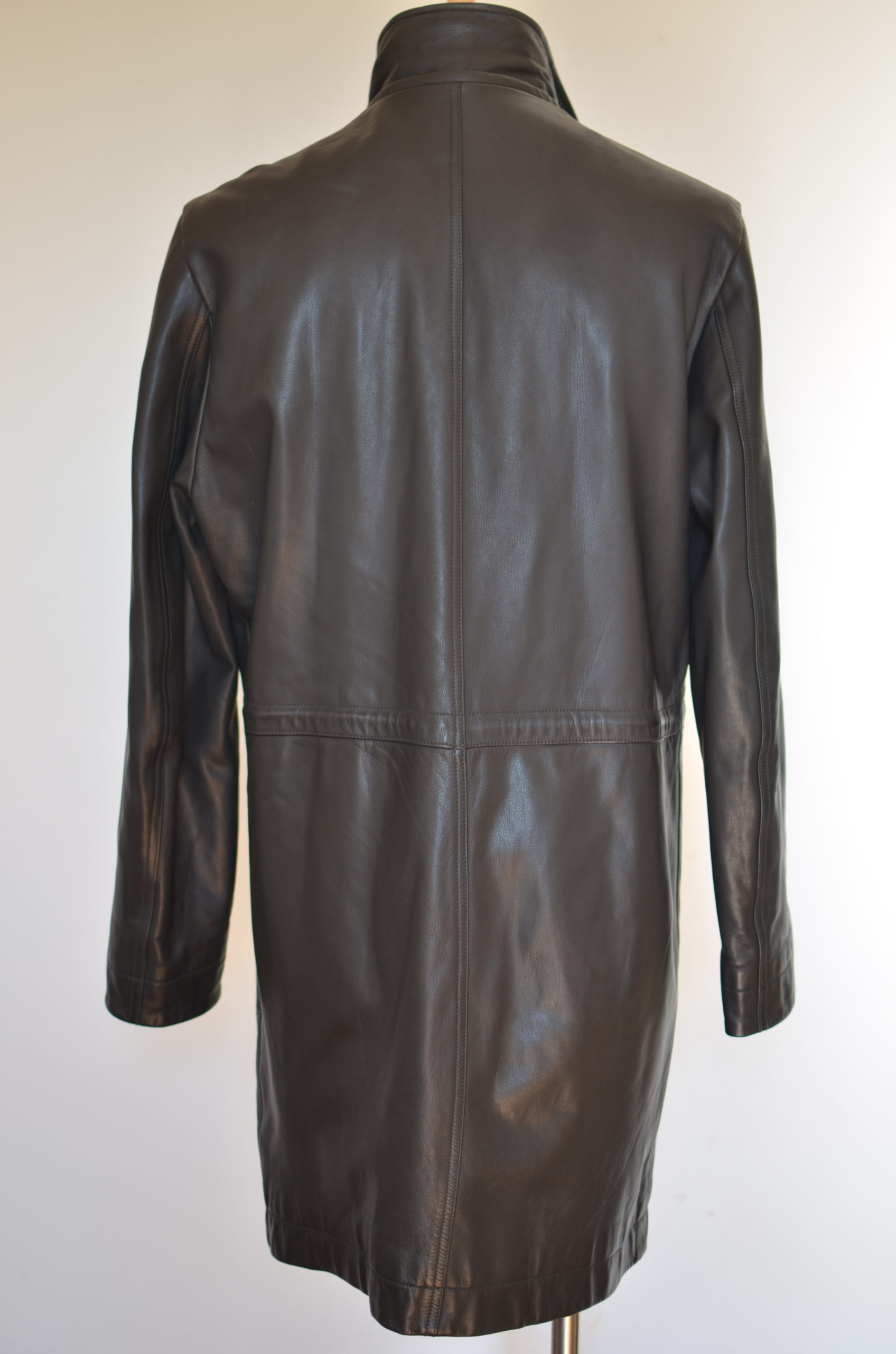 SERAPHIN leather coat (50 EU) - AU DRÔLE DE ZÈBRE