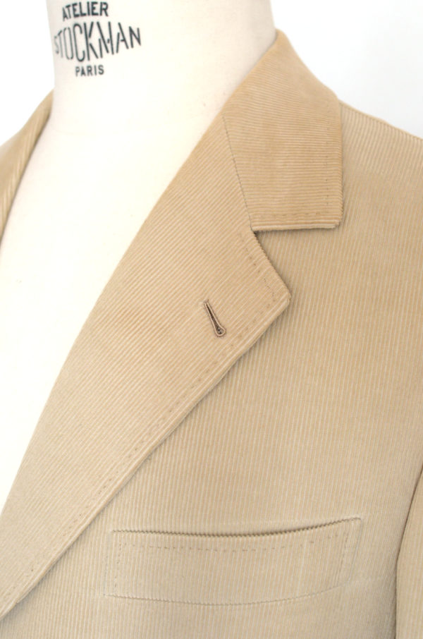 CLAUDE ROUSSEAU bespoke jacket- Au Drôle de Zèbre
