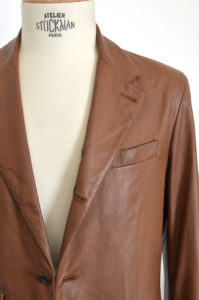 SERAPHIN leather jacket - Au Drôle de Zèbre