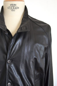 SERAPHIN leather jacket - Au Drôle de Zèbre