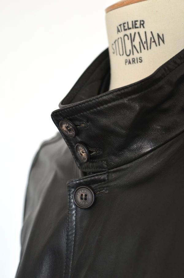 SERAPHIN leather jacket - Au Drôle de Zèbre