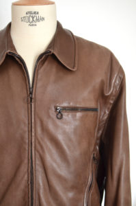 SERAPHIN leather jacket - Au Drôle de Zèbre