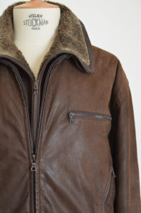 SERAPHIN leather jacket - Au Drôle de Zèbre