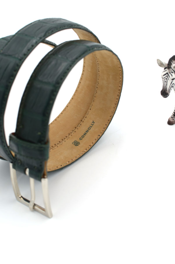CONNOLLY crocodile belt - Au Drôle de Zèbre