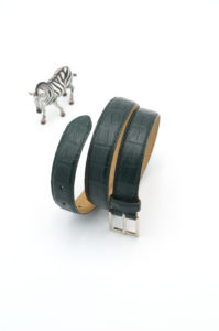 CONNOLLY crocodile belt - Au Drôle de Zèbre