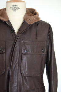 SERAPHIN leather jacket - Au Drôle de Zèbre