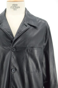 SERAPHIN leather jacket - Au Drôle de Zèbre