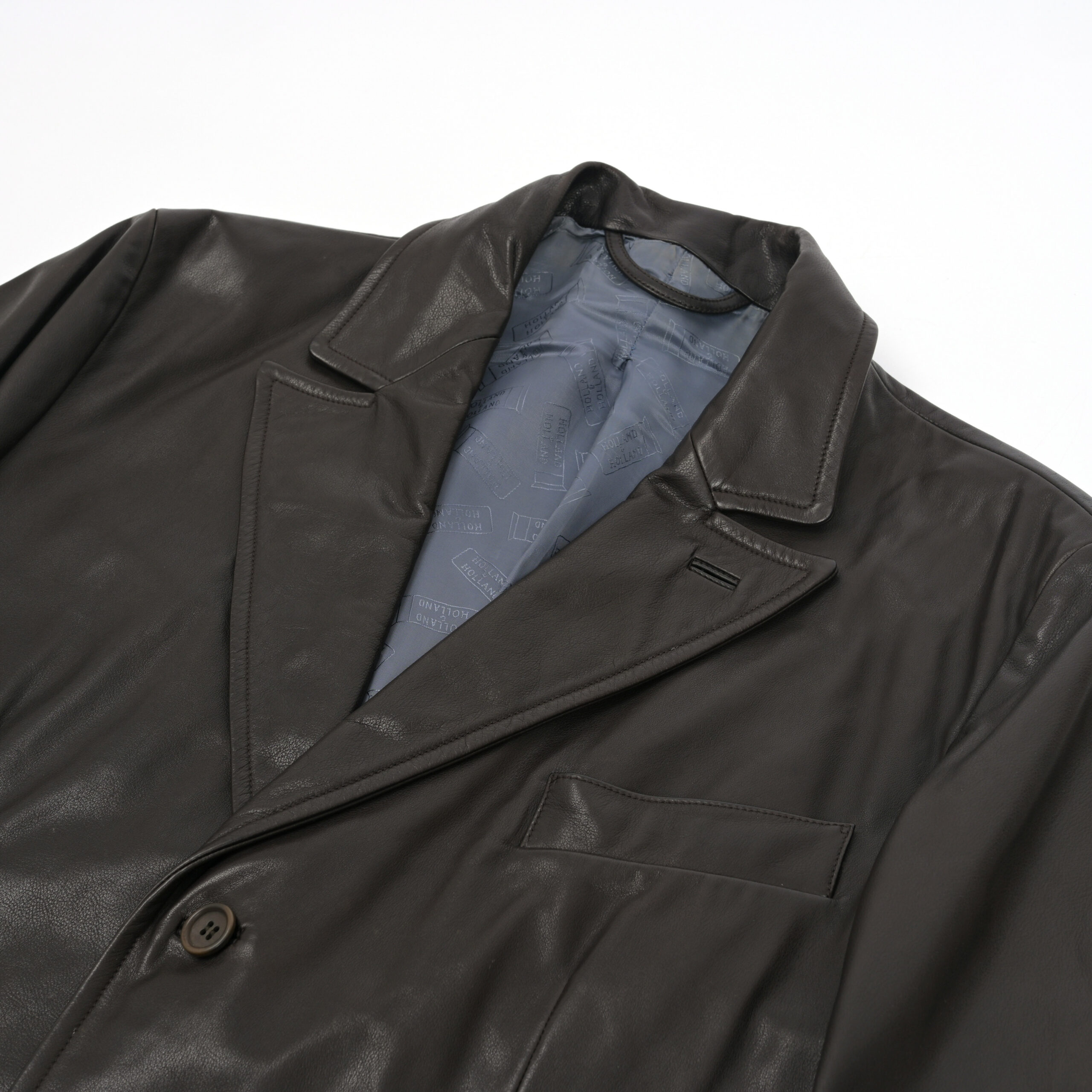 HOLLAND & HOLLAND leather jacket (48 EU) – Au Drôle de Zèbre – Au Drôle de Zèbre