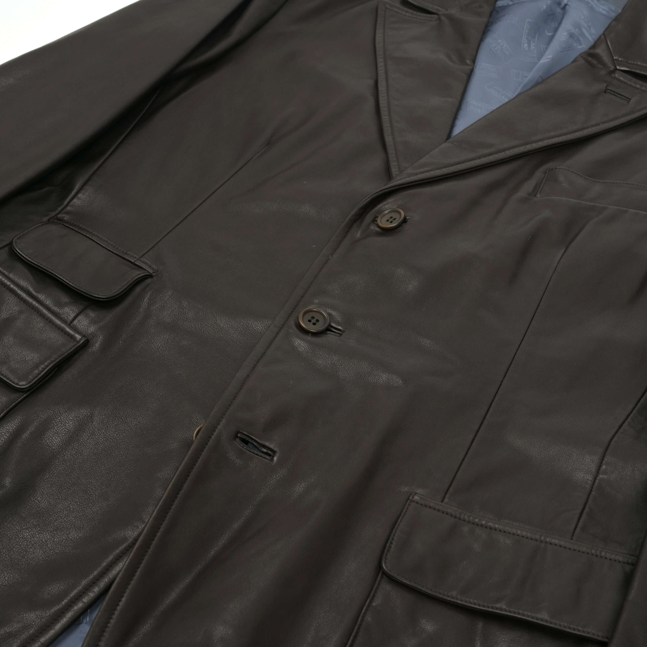 HOLLAND & HOLLAND leather jacket (48 EU) – Au Drôle de Zèbre – Au Drôle de Zèbre