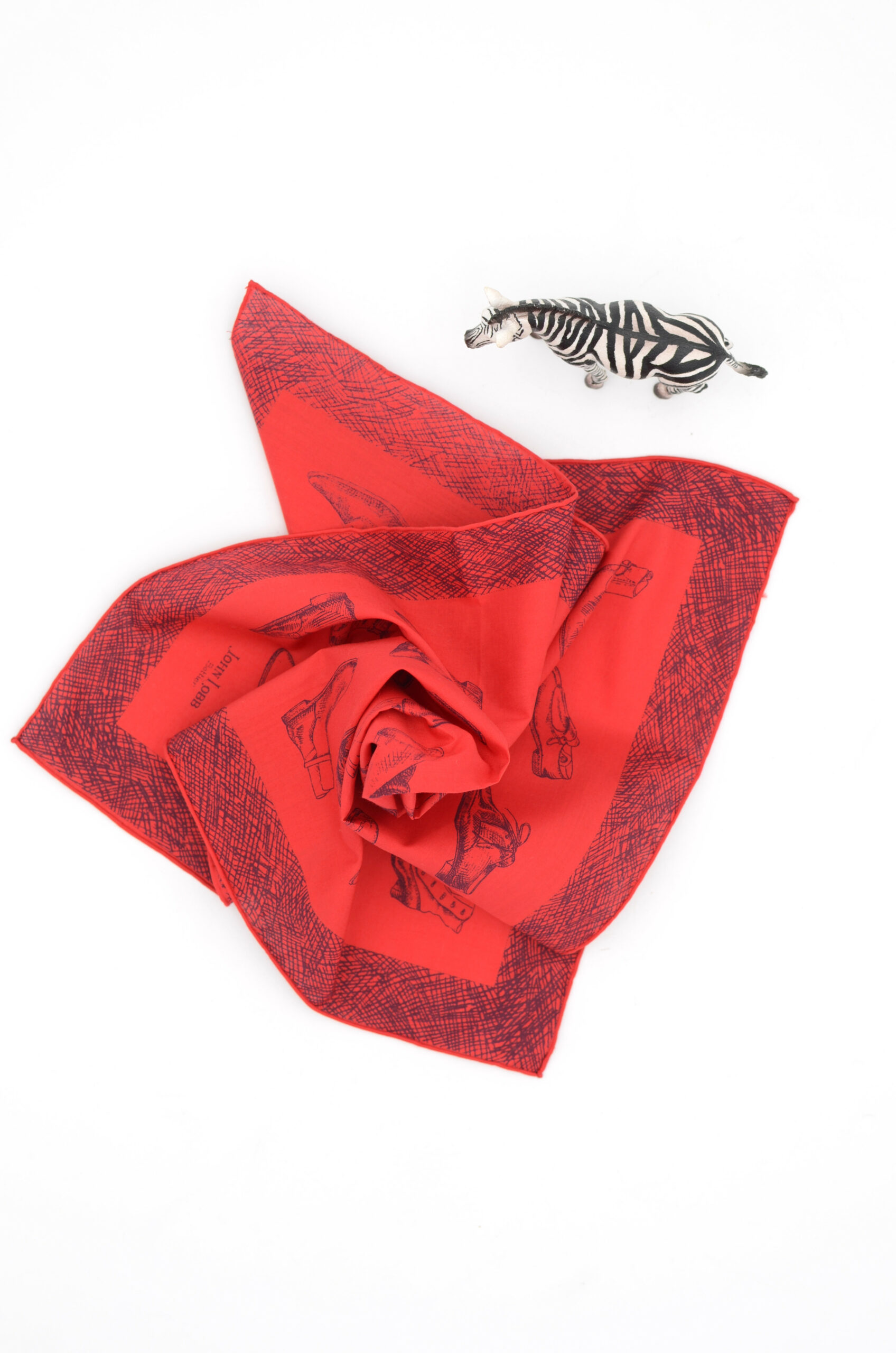 John Lobb pocket square - AuDroleDeZebre.fr