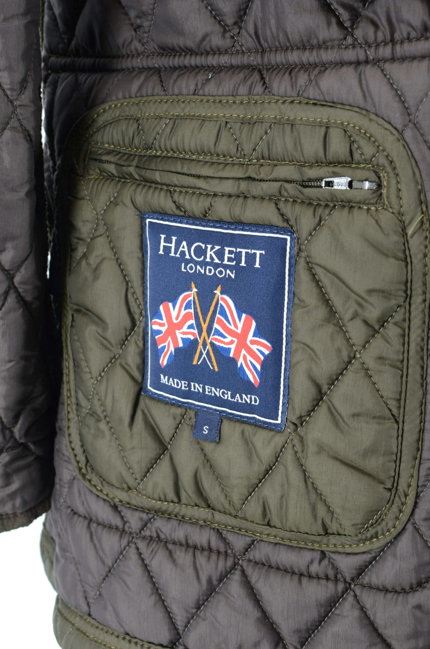 HACKETT quilted jacket S AU DROLE DE ZEBRE