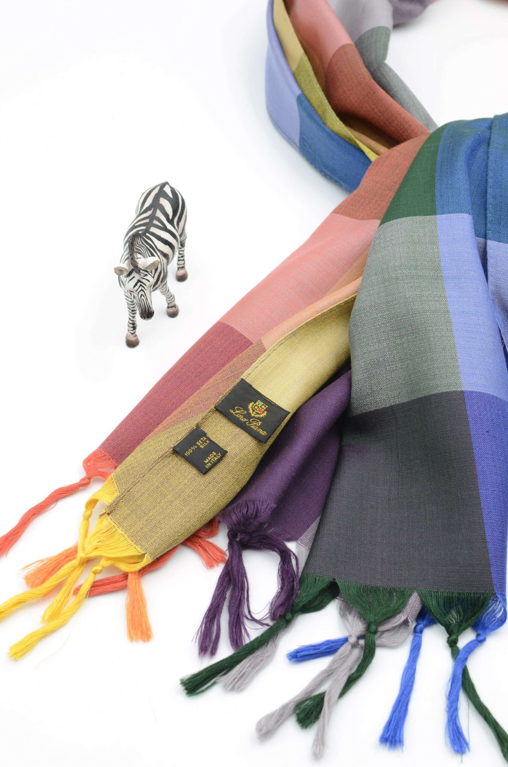 LORO PIANA silk stole - AuDroleDeZebre.fr
