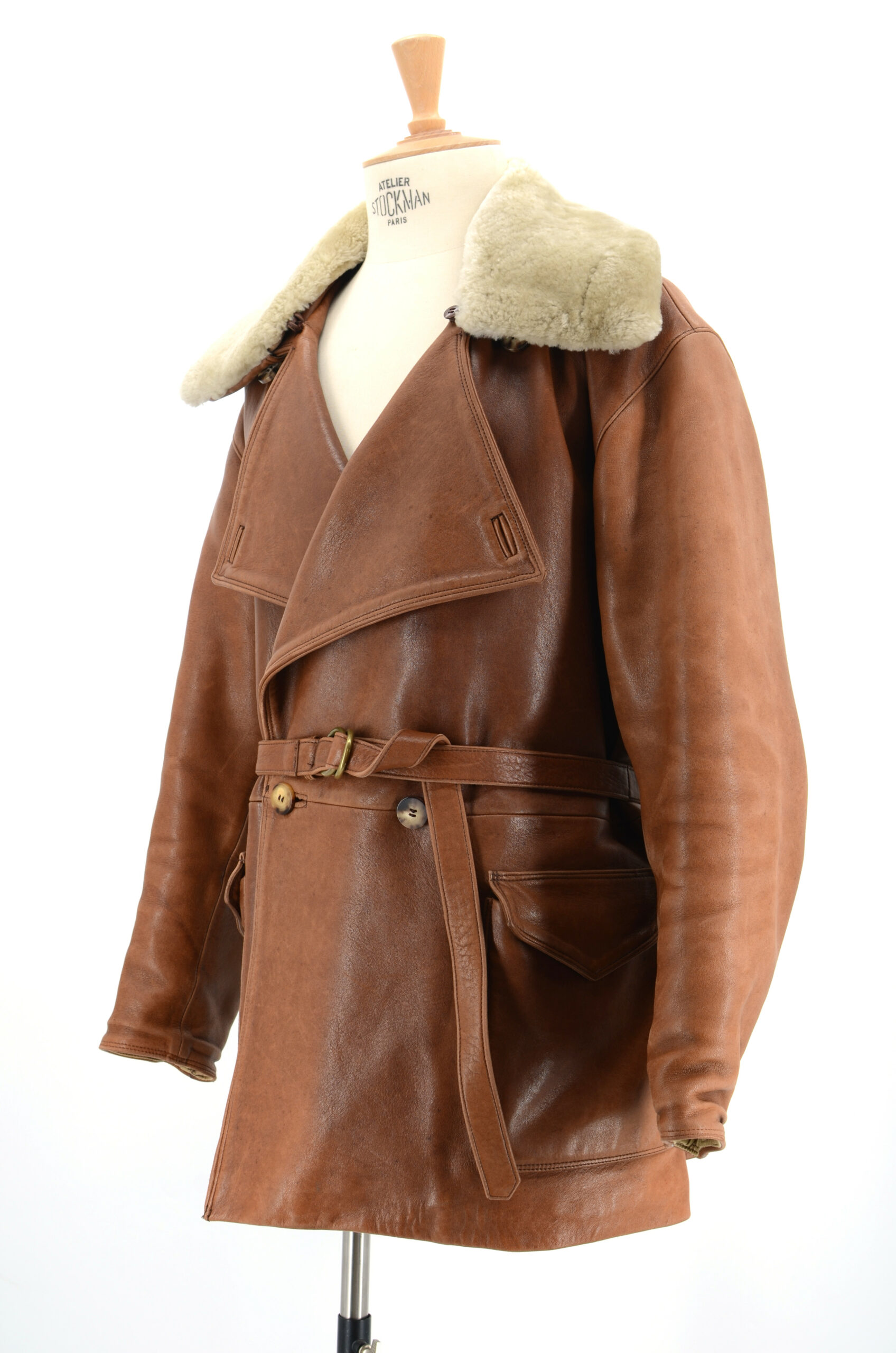 CHAPAL 1914 leather jacket - AuDroleDeZebre.fr