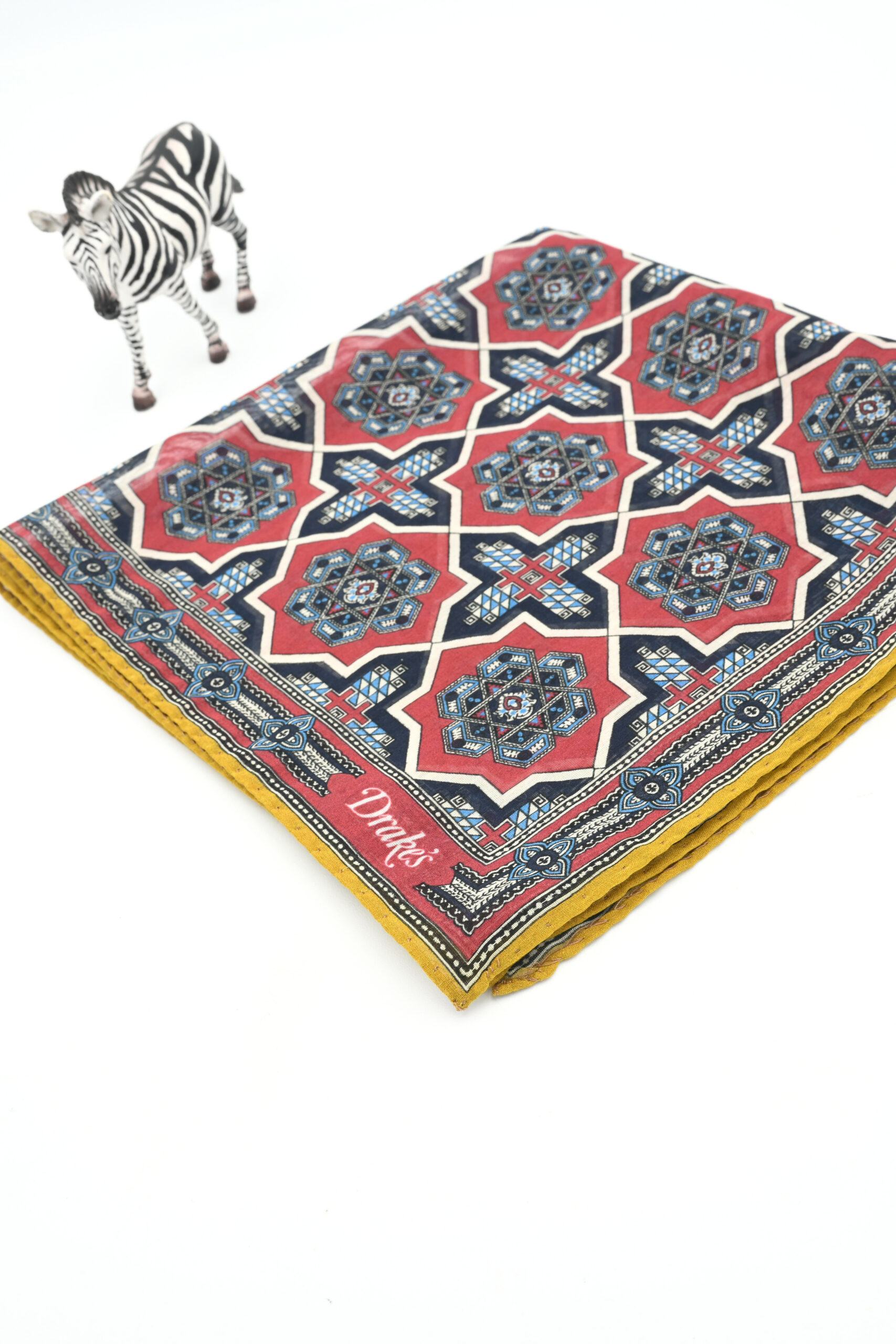 DRAKE'S pocket square - AuDroleDeZebre.fr