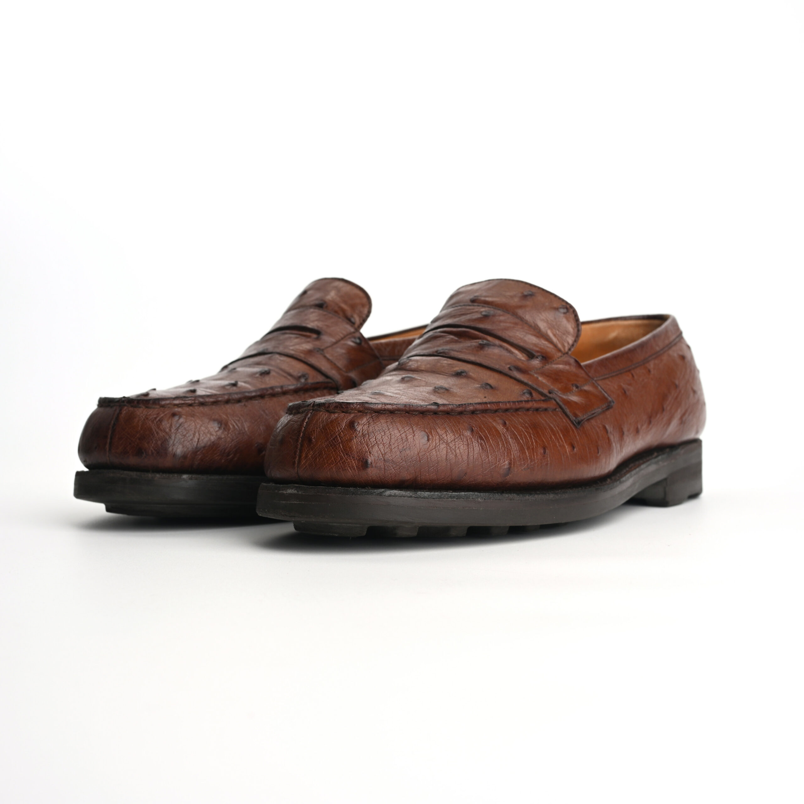 J.M. WESTON ostrich 180 loafer - AuDroleDeZebre.fr