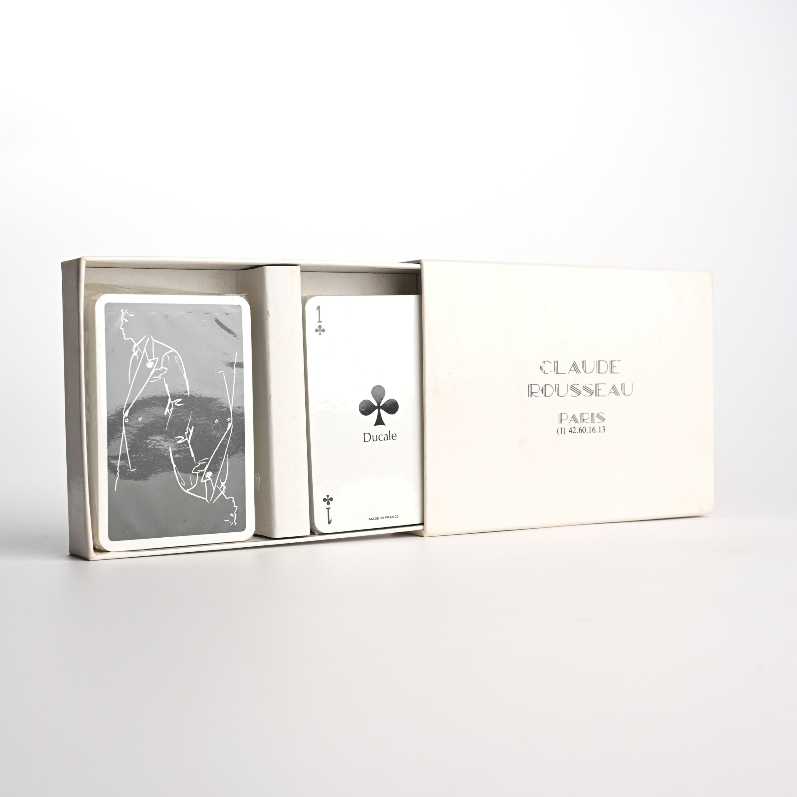 CLAUDE ROUSSEAU playing cards - AuDroleDeZebre.fr