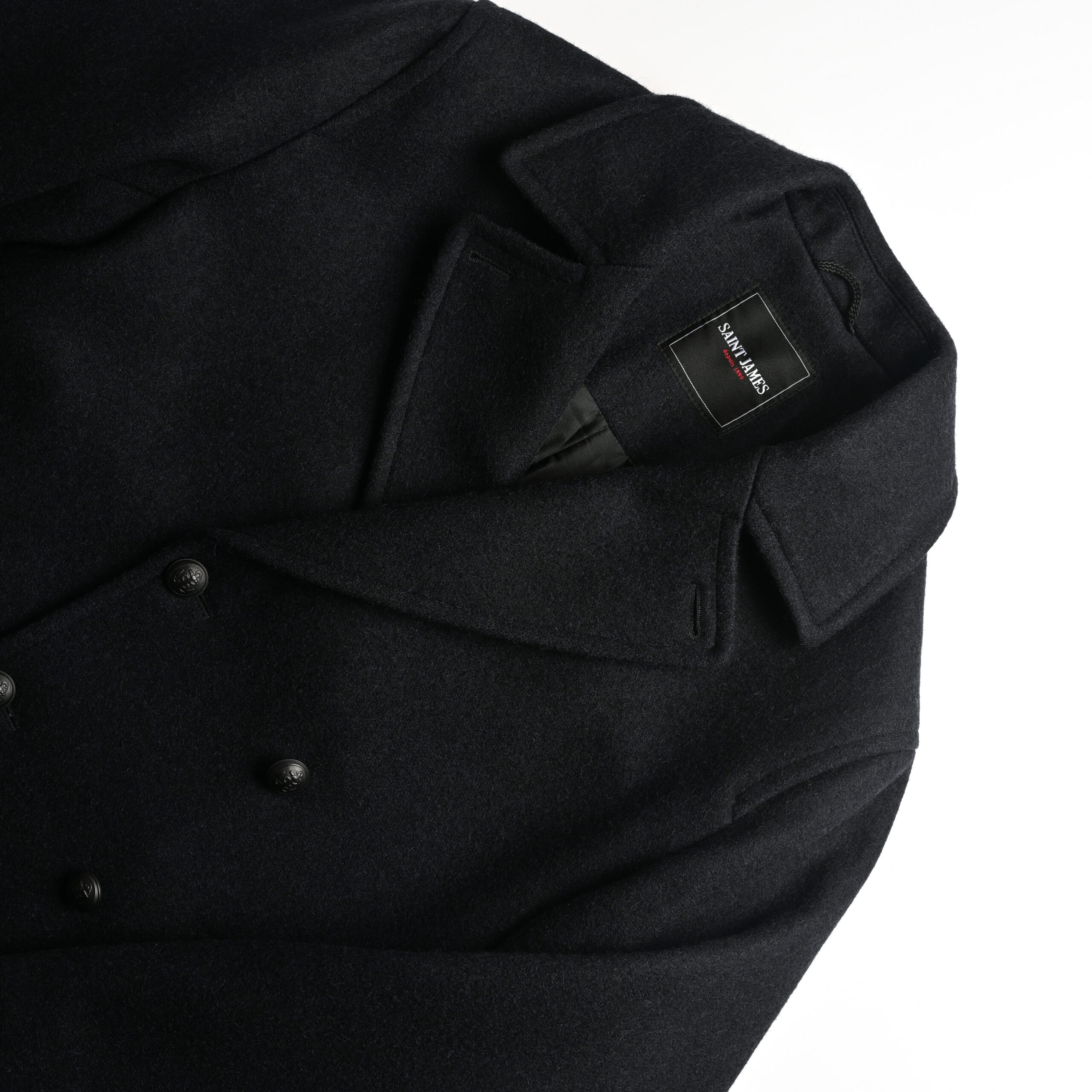 SAINT JAMES pea coat - AuDroleDeZebre.fr