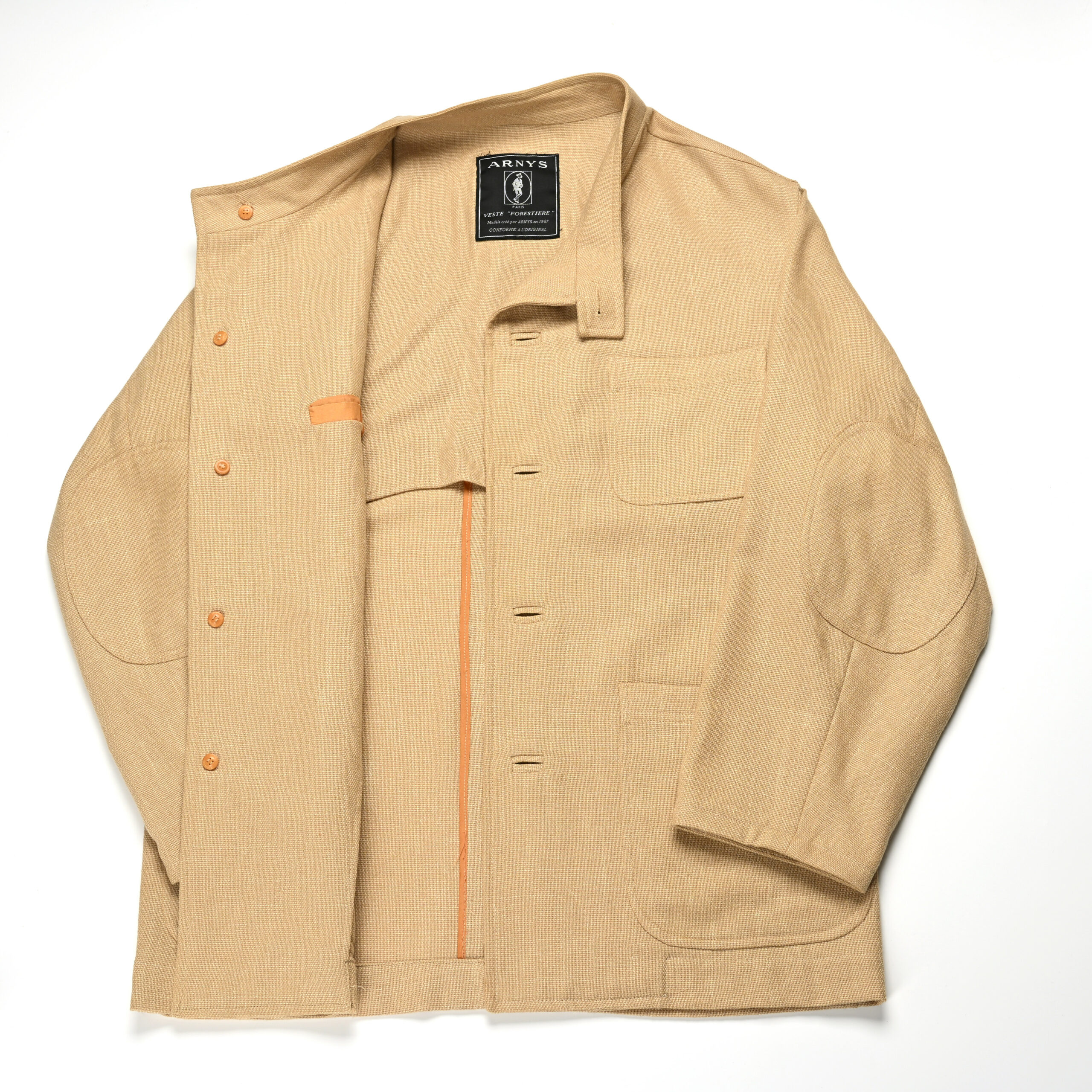 ARNYS linen Forestière jacket - AuDroleDeZebre.fr