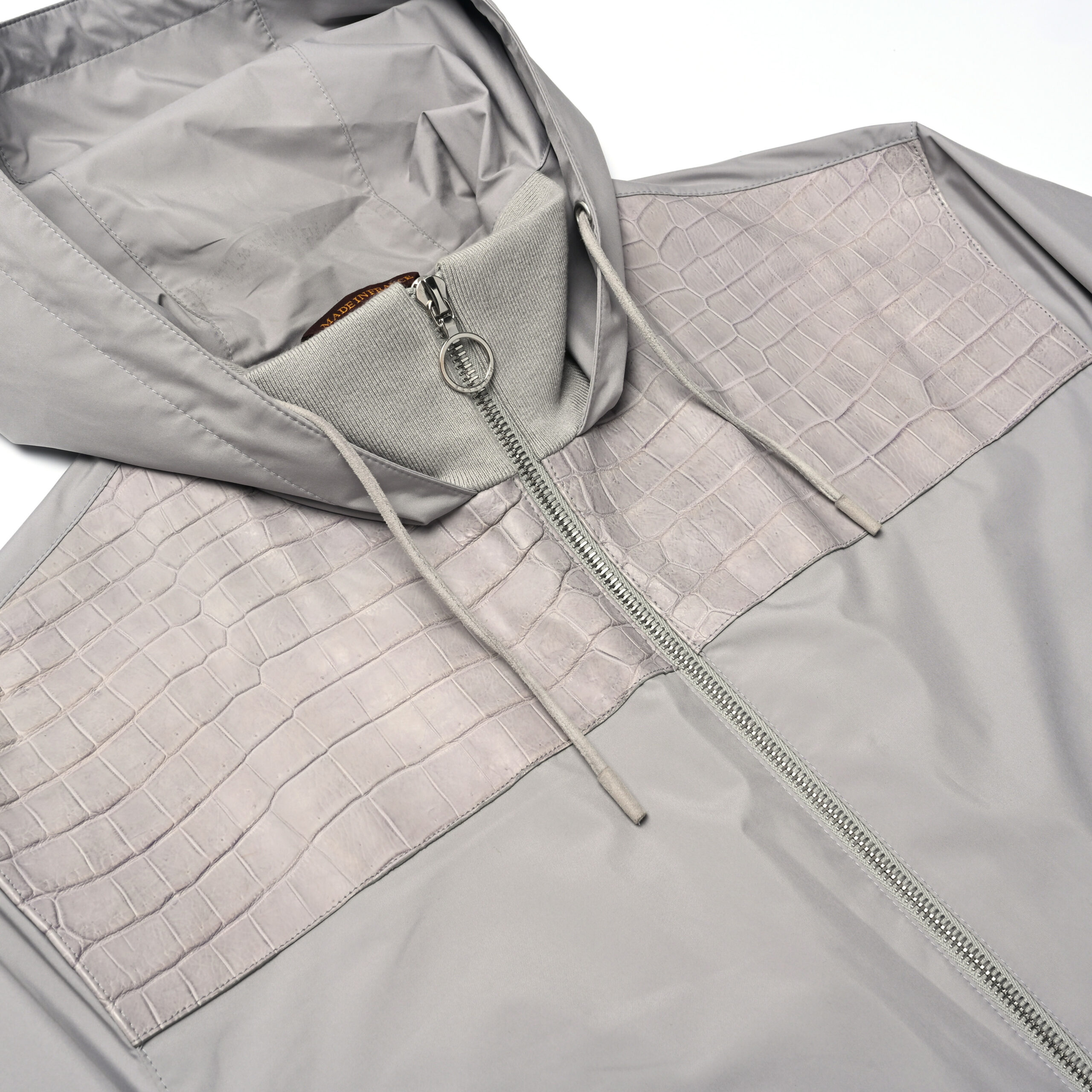 SERAPHIN alligator hooded jacket - AuDroleDeZebre.fr