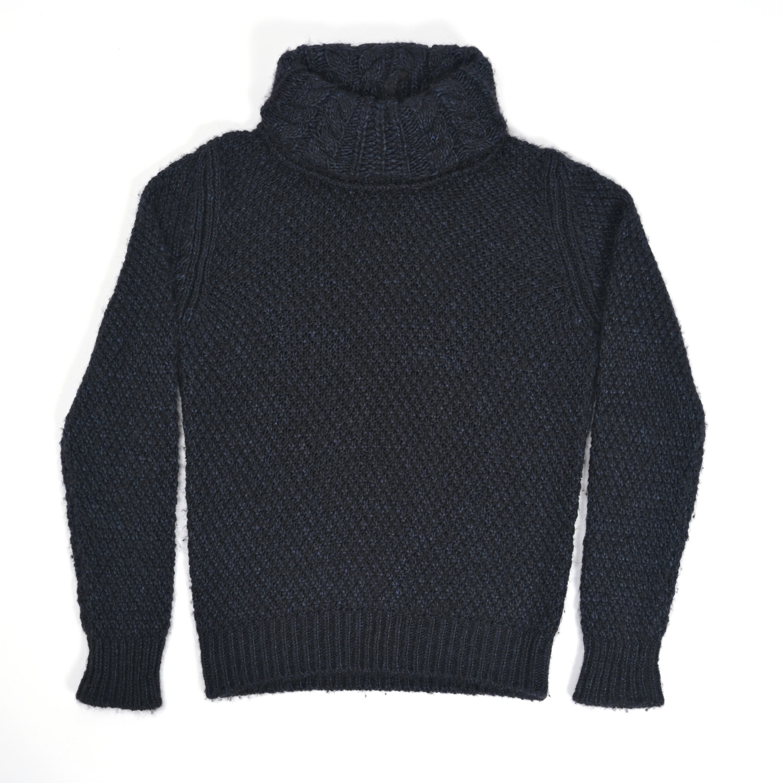 YVES SAINT LAURENT wool rollneck sweater (S) – Au Drôle de Zèbre – Au Drôle de Zèbre